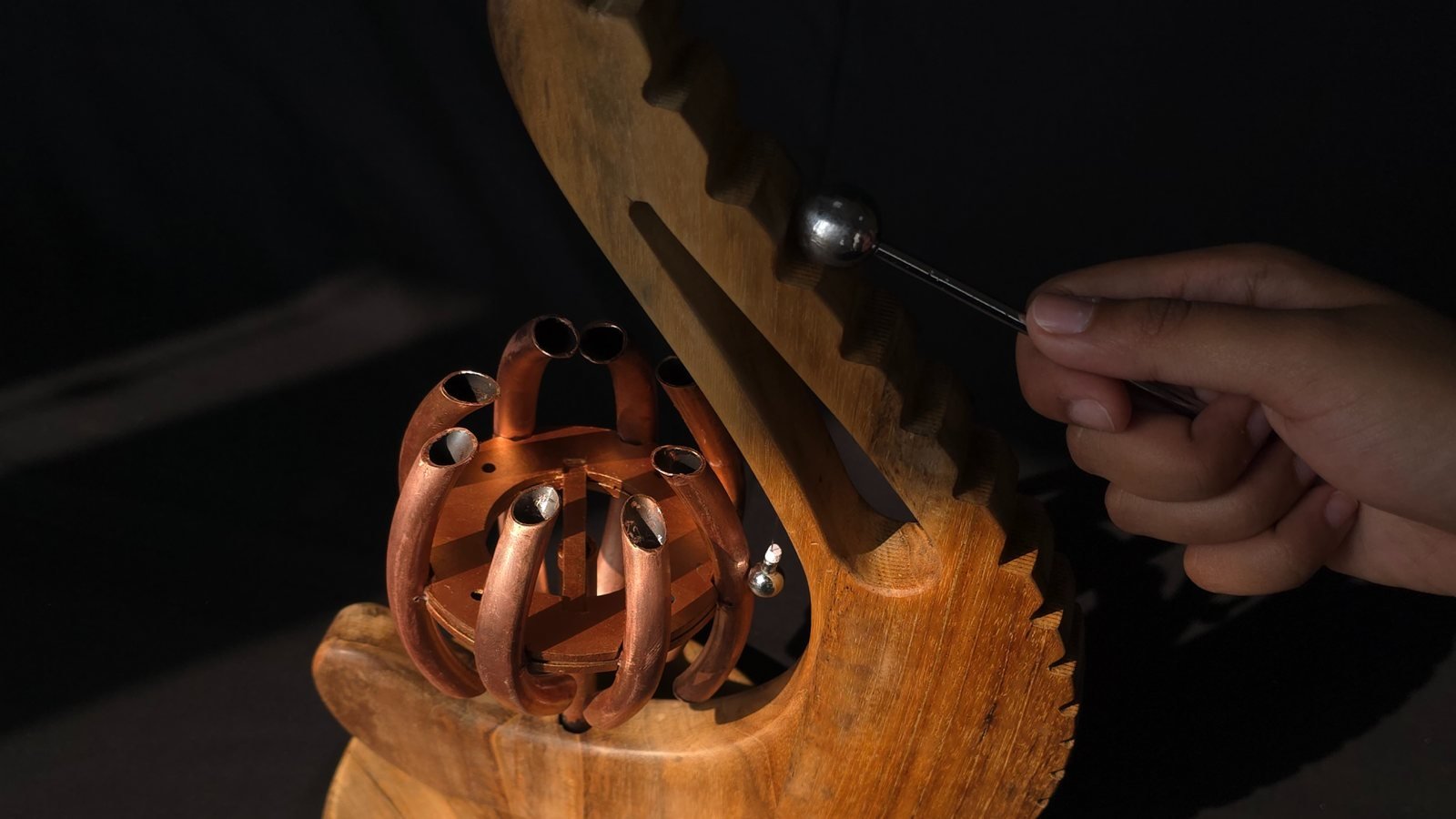 ResoSphere circular xylophone