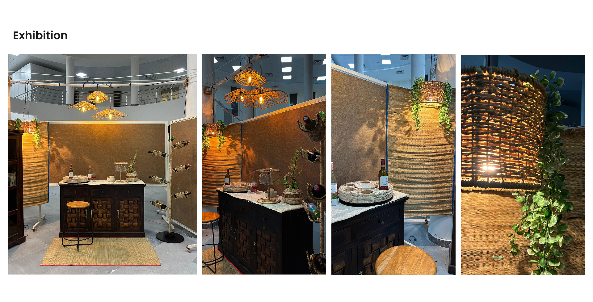 Woven — Exhibition display