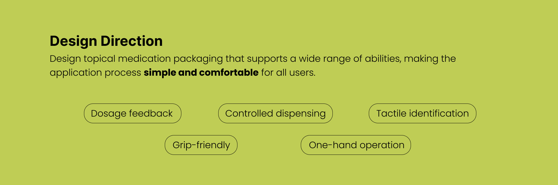 Inclusive — Design direction